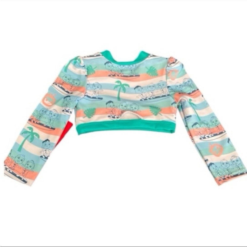 Girls 2T Rashguard Set - Picture 4 of 6